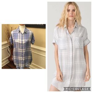 Thread & Supply Phoebe Button Down Shift Dress